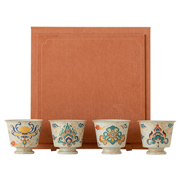 Ceașcă de ceai din porțelan albastru și alb cu motiv de lotus, ceramică, stil chinezesc retro, o singură ceașcă