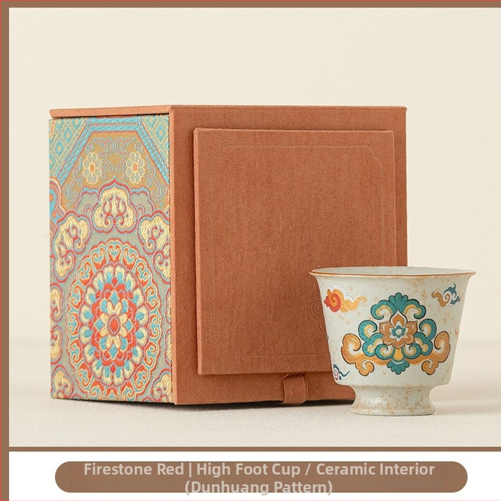 Ceașcă de ceai din porțelan albastru și alb cu motiv de lotus, ceramică, stil chinezesc retro, o singură ceașcă