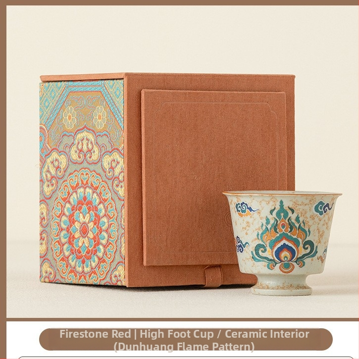 Ceașcă de ceai din porțelan albastru și alb cu motiv de lotus, ceramică, stil chinezesc retro, o singură ceașcă