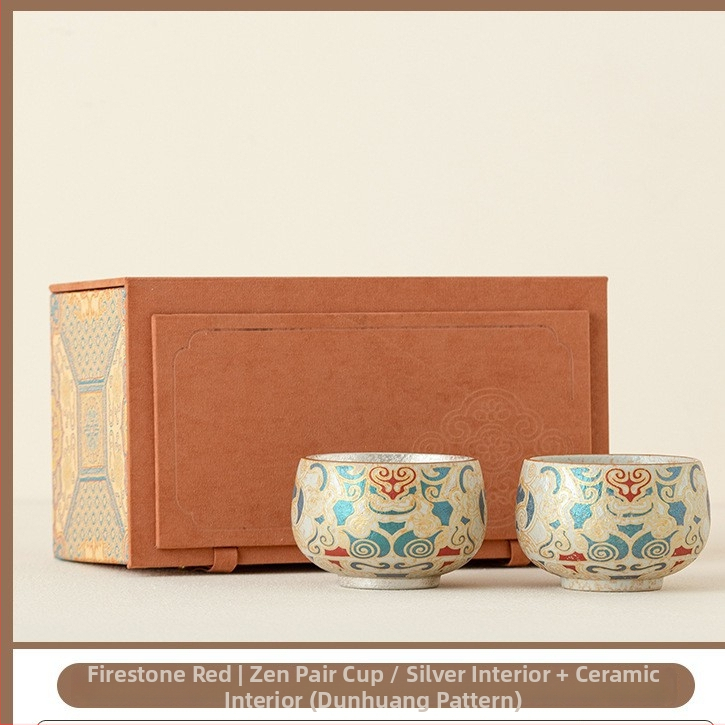 Ceașcă de ceai din porțelan albastru și alb cu motiv de lotus, ceramică, stil chinezesc retro, o singură ceașcă