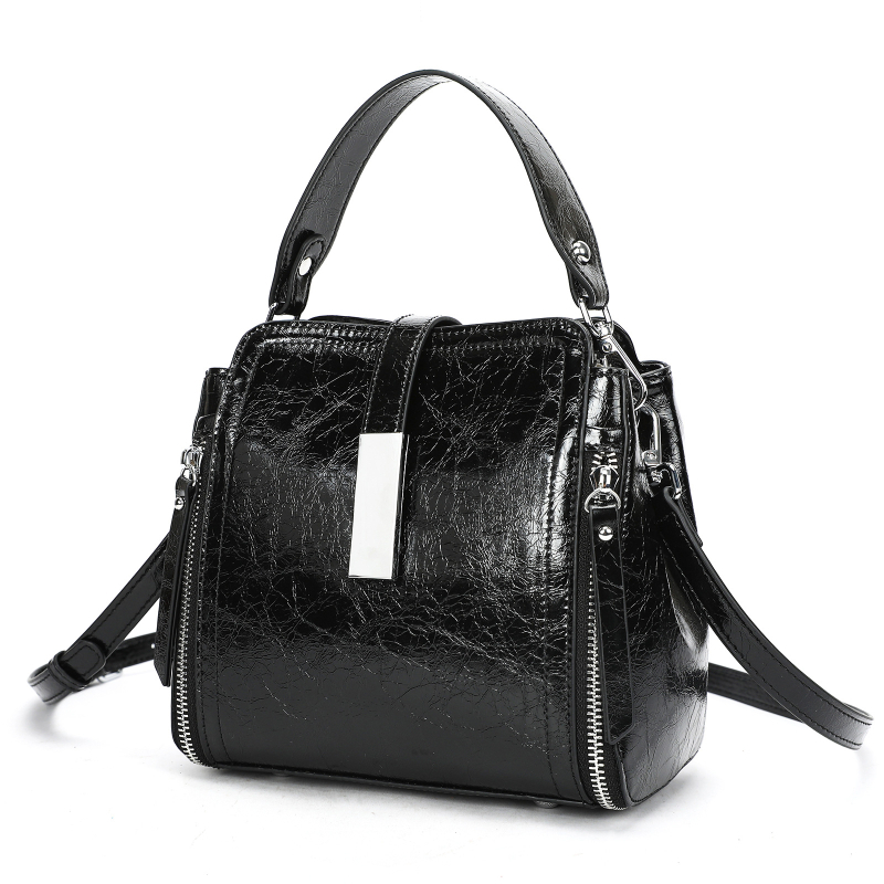 Kožna ženska torba za rame, velika zapremina, luksuzan dojam, crossbody torba, vintage torba tipa kanta