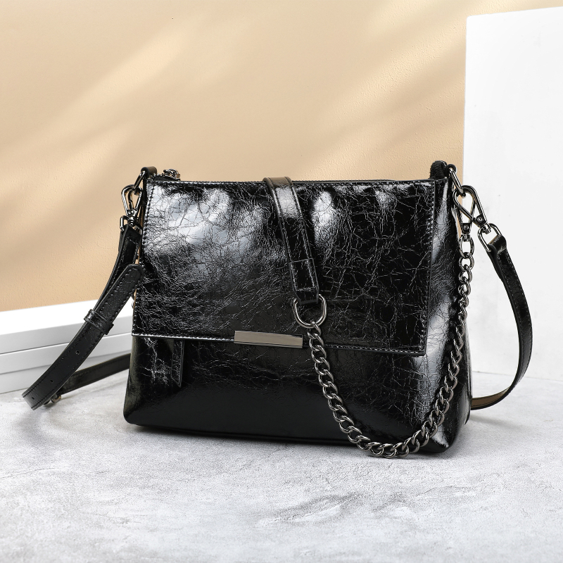 Kožna ženska torba za rame, velika zapremina, luksuzan dojam, crossbody torba, vintage torba tipa kanta