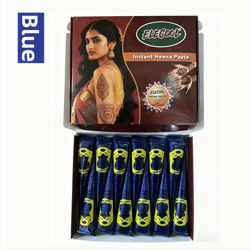 Henna krém na tetovanie, rastlinné zložky, ručne vyrobený, čiastočné krytie
