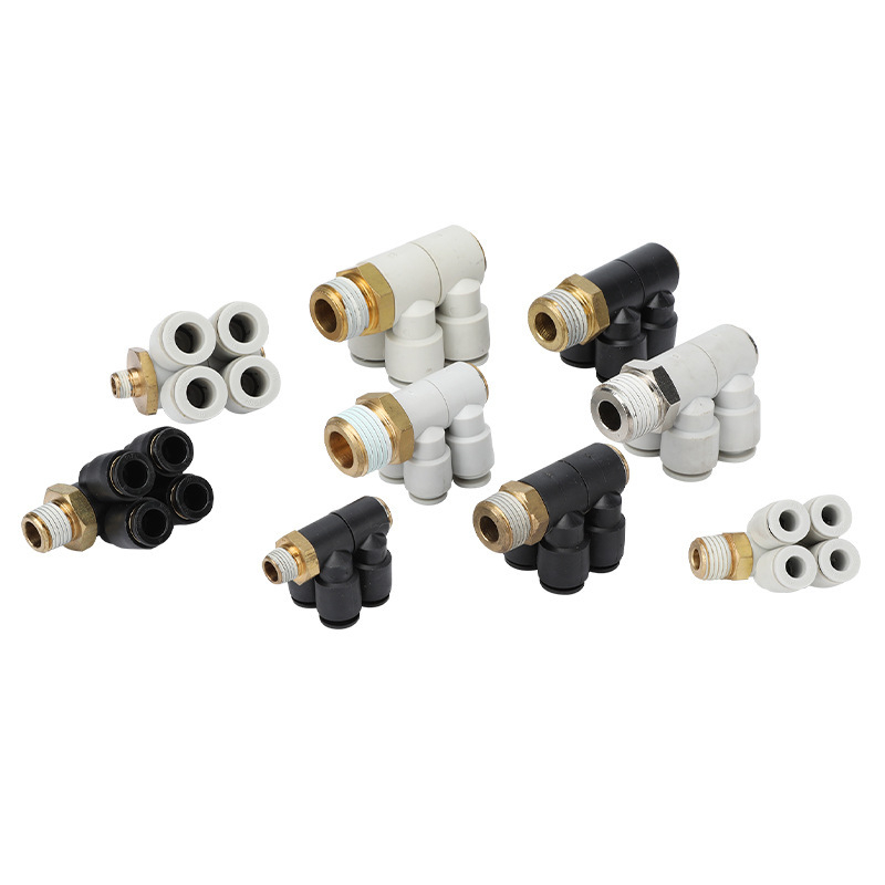 Sway cuplaj pneumatic KQ cu două capete, 2 grupuri, cuplă rotativă cu inserare rapidă KQ2ZD