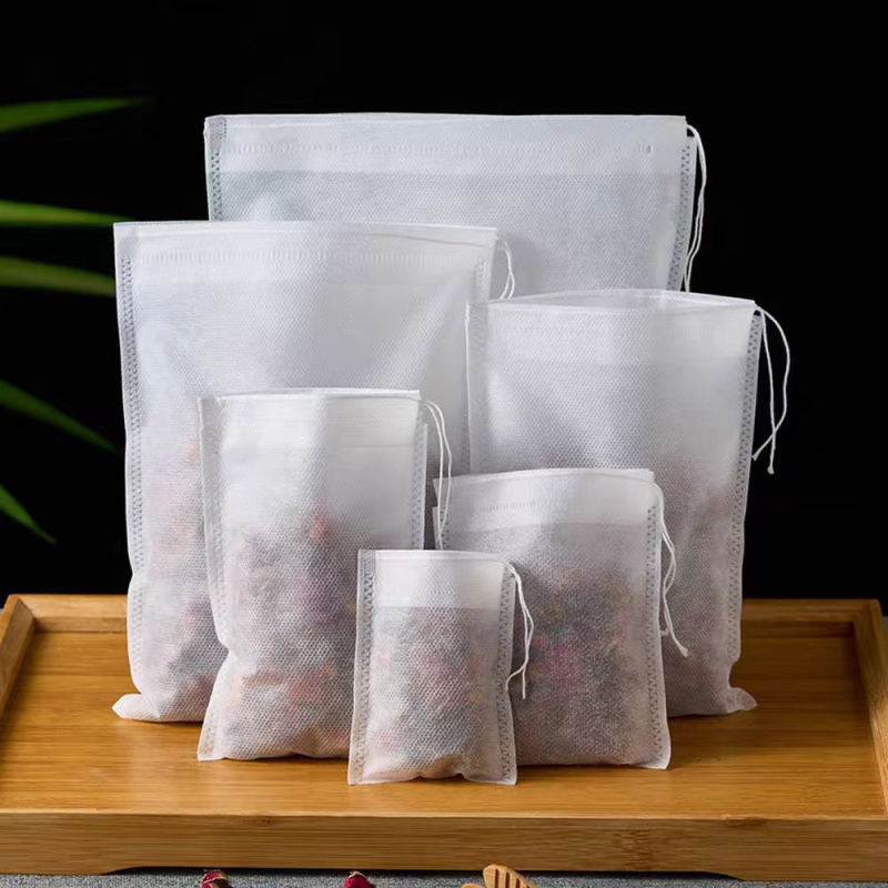 Sac de ceai din material nețesut, o singură utilizare, de calitate alimentară, pentru ceai, supă și decocturi din plante chineze.