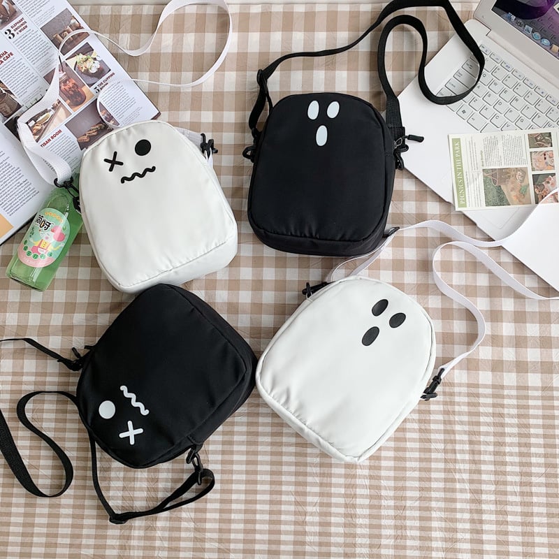 Ženska nylon crossbody torbica, mala veličina, 2025 novi model, sladak crtić dizajn, japanski i korejski stil, svestrana i slatka.
