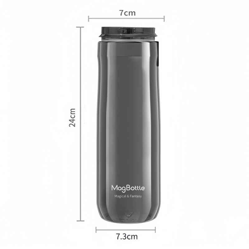 Nobvan ceașcă magnetică: compartiment magnetic pentru ceai, capac și corpul ceștii
