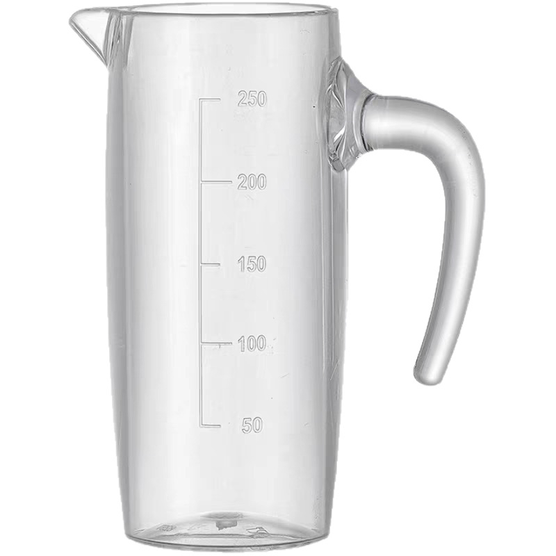 Dispenser de vin din acrilic PC, decantor din plastic rezistent cu scară de măsurare