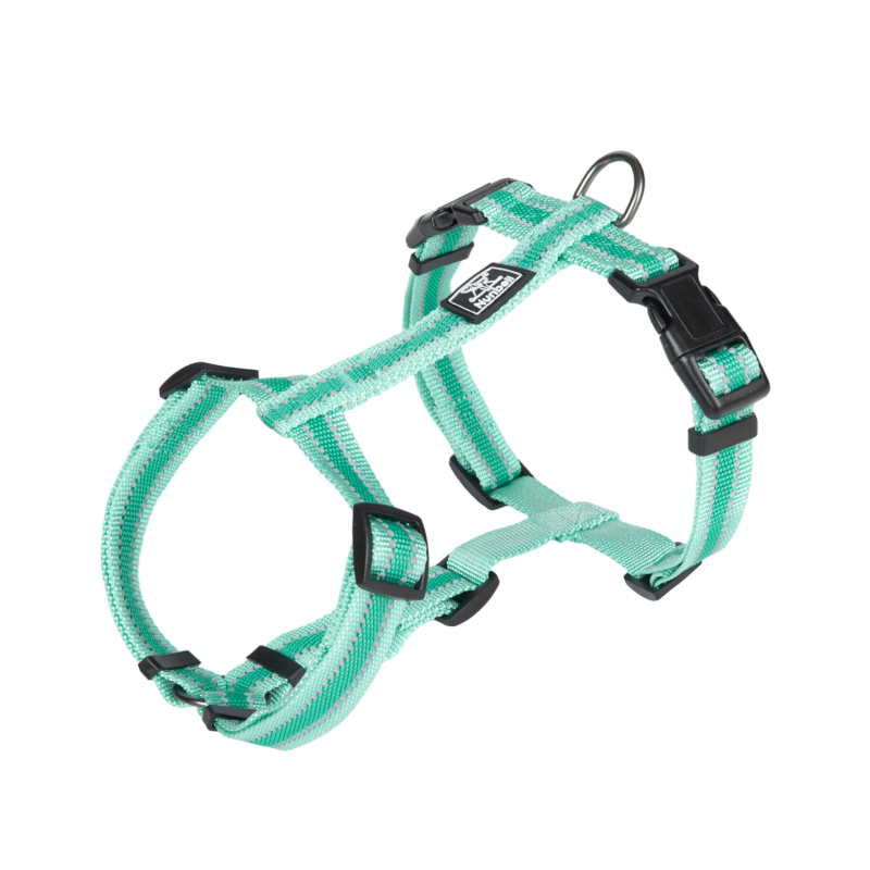 Nunbell H-oblik pojas za pse, u stilu veste, lagan, anti-pull, pojas i povodac