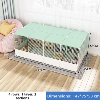 Klietka pre morča a škrečka s extra veľkým vnútorným priestorom