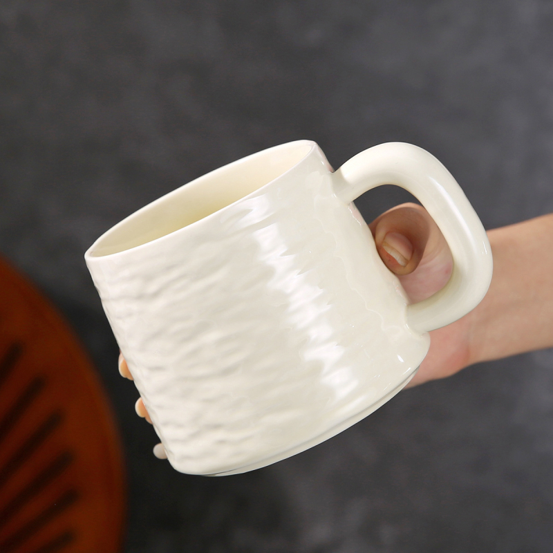 Cană ceramică de cafea, capacitate mare, pentru uz casnic, pentru cupluri, ceașcă de ceai