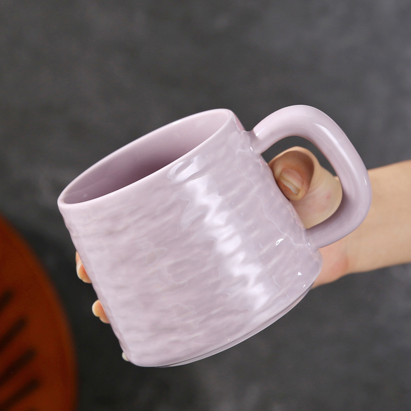 Cană ceramică de cafea, capacitate mare, pentru uz casnic, pentru cupluri, ceașcă de ceai