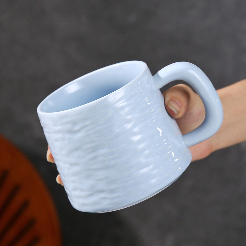 Cană ceramică de cafea, capacitate mare, pentru uz casnic, pentru cupluri, ceașcă de ceai