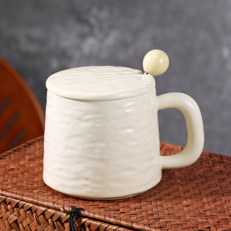 Cană ceramică de cafea, capacitate mare, pentru uz casnic, pentru cupluri, ceașcă de ceai