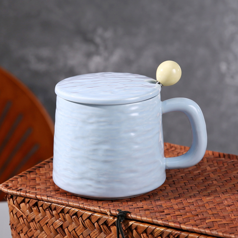 Cană ceramică de cafea, capacitate mare, pentru uz casnic, pentru cupluri, ceașcă de ceai