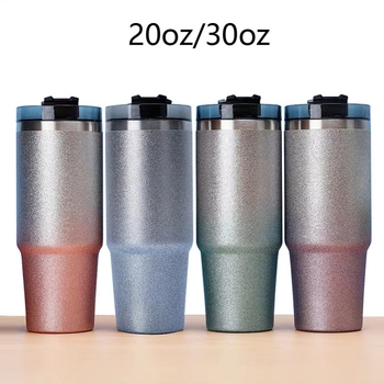 Cană din oțel inoxidabil cu pereți dubli, izolație vid, 20oz și 30oz, cafea și călătorii, personalizabil