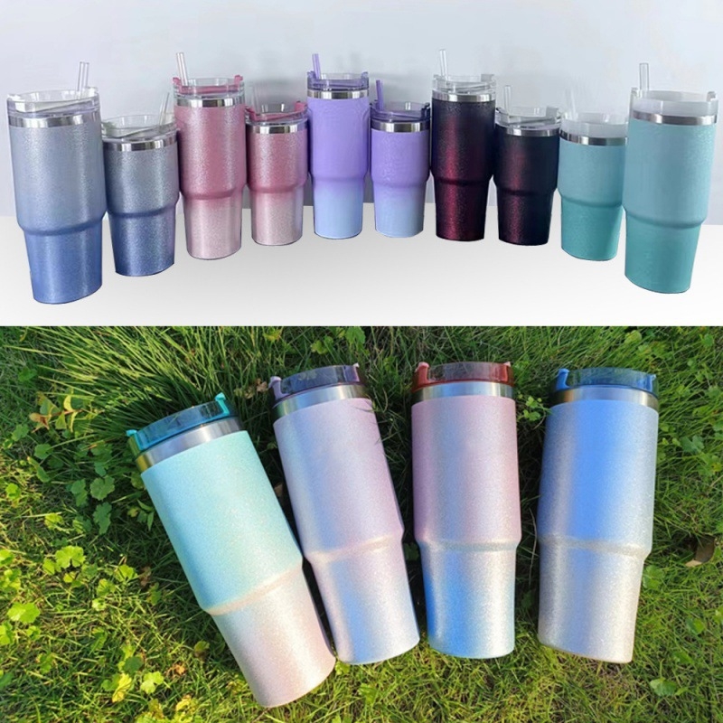 Cană din oțel inoxidabil cu pereți dubli, izolație vid, 20oz și 30oz, cafea și călătorii, personalizabil