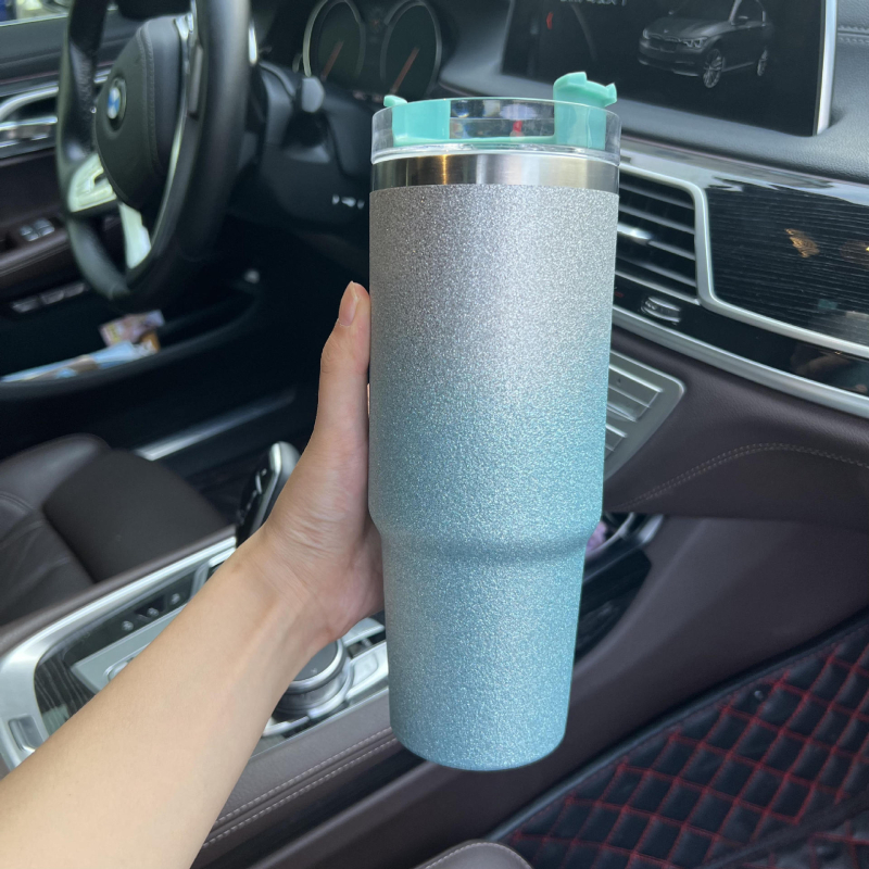 Cană din oțel inoxidabil cu pereți dubli, izolație vid, 20oz și 30oz, cafea și călătorii, personalizabil