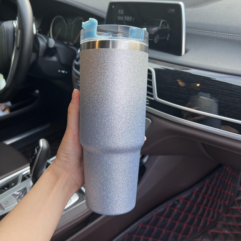 Cană din oțel inoxidabil cu pereți dubli, izolație vid, 20oz și 30oz, cafea și călătorii, personalizabil