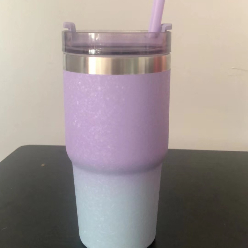 Cană din oțel inoxidabil cu pereți dubli, izolație vid, 20oz și 30oz, cafea și călătorii, personalizabil