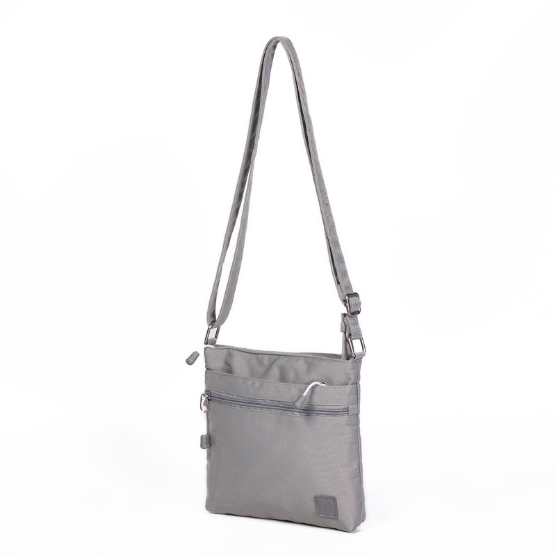 Ženska mini kvadratna crossbody torbica s dugim remenom, vodootporna, gradski minimalistički stil