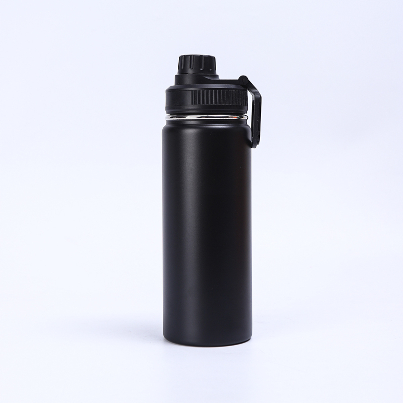 Sticlă de apă 32oz din oțel inoxidabil 304, izolație în vid, finisaj pulverizat, pentru exterior, portabilă pentru sport