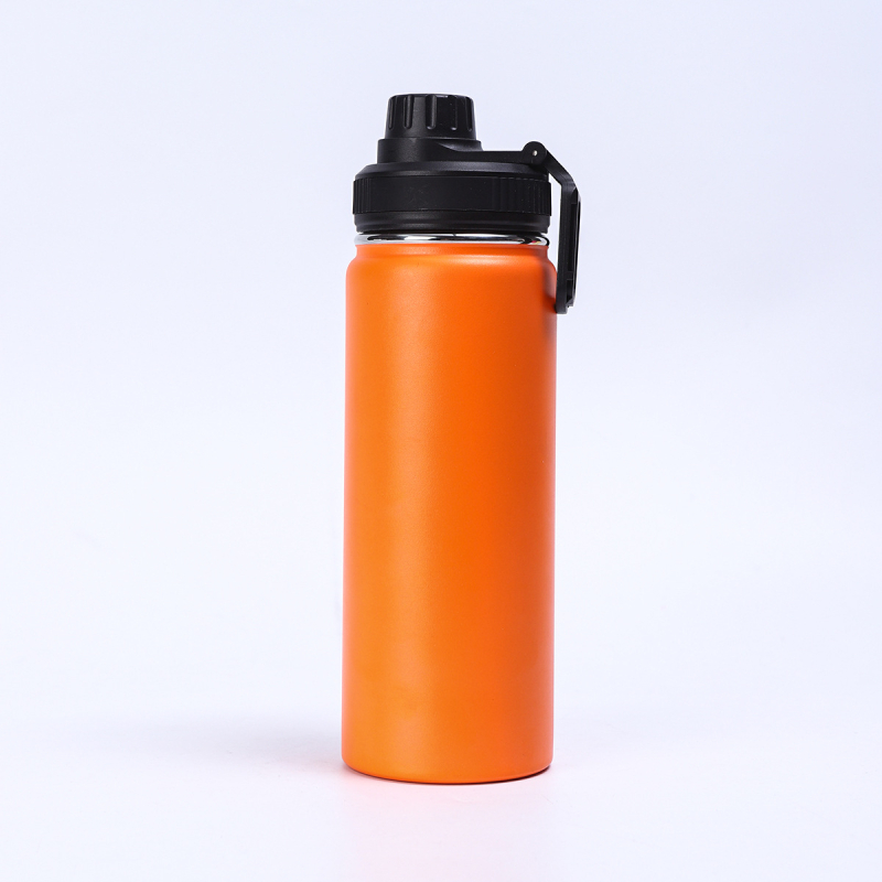 Sticlă de apă 32oz din oțel inoxidabil 304, izolație în vid, finisaj pulverizat, pentru exterior, portabilă pentru sport