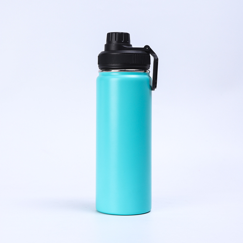 Sticlă de apă 32oz din oțel inoxidabil 304, izolație în vid, finisaj pulverizat, pentru exterior, portabilă pentru sport
