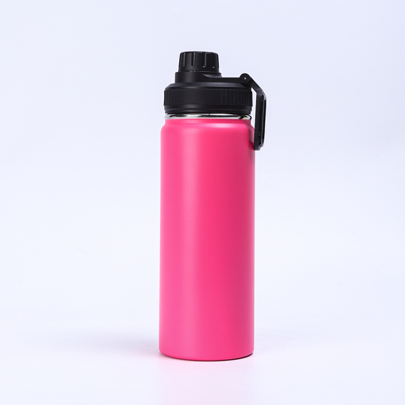 Sticlă de apă 32oz din oțel inoxidabil 304, izolație în vid, finisaj pulverizat, pentru exterior, portabilă pentru sport