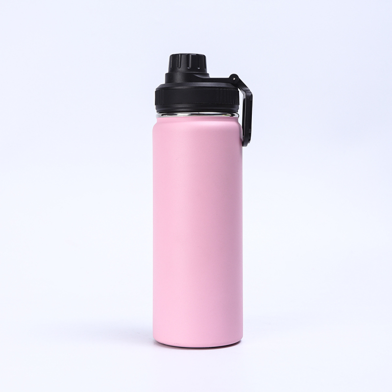 Sticlă de apă 32oz din oțel inoxidabil 304, izolație în vid, finisaj pulverizat, pentru exterior, portabilă pentru sport
