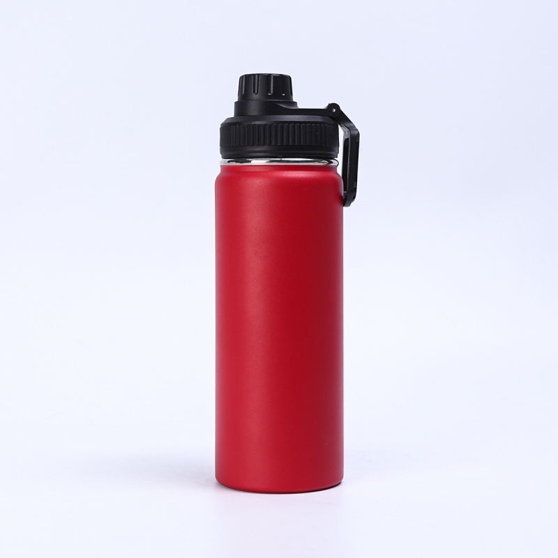 Sticlă de apă 32oz din oțel inoxidabil 304, izolație în vid, finisaj pulverizat, pentru exterior, portabilă pentru sport