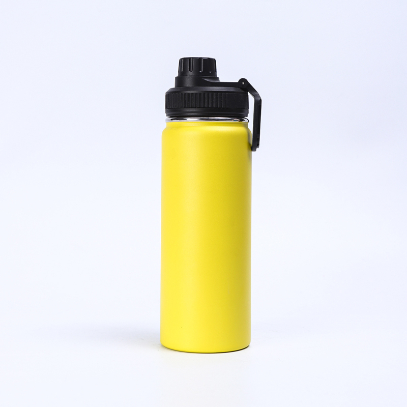 Sticlă de apă 32oz din oțel inoxidabil 304, izolație în vid, finisaj pulverizat, pentru exterior, portabilă pentru sport