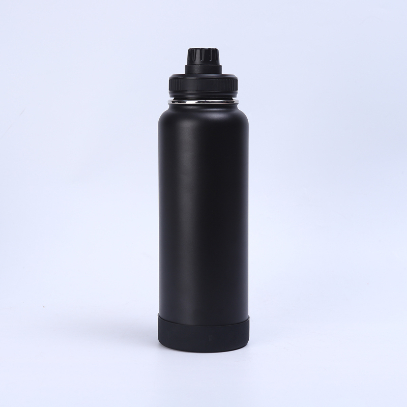Sticlă de apă 32oz din oțel inoxidabil 304, izolație în vid, finisaj pulverizat, pentru exterior, portabilă pentru sport