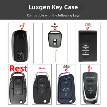 Luxgen obal na kľúče kompatibilný s modelmi 7, U6, Na5/S5/U7/MPV