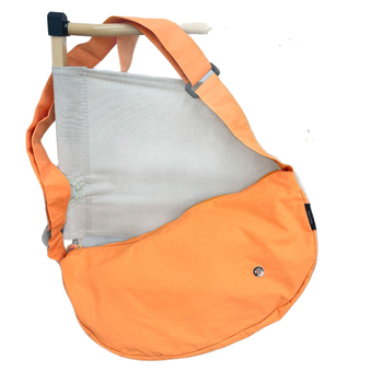 Ženska nylon torba s naramenicom, makaron boje, jednobojna, lagana, za svakodnevnu upotrebu