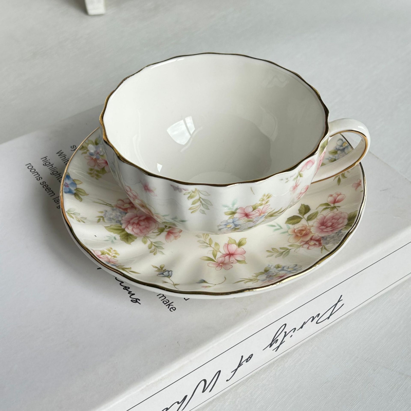Ceainic ceramic în stil european cu bază de încălzire, pentru infuzat la mâna, potrivit pentru ceai cu lapte și ceaiuri florale