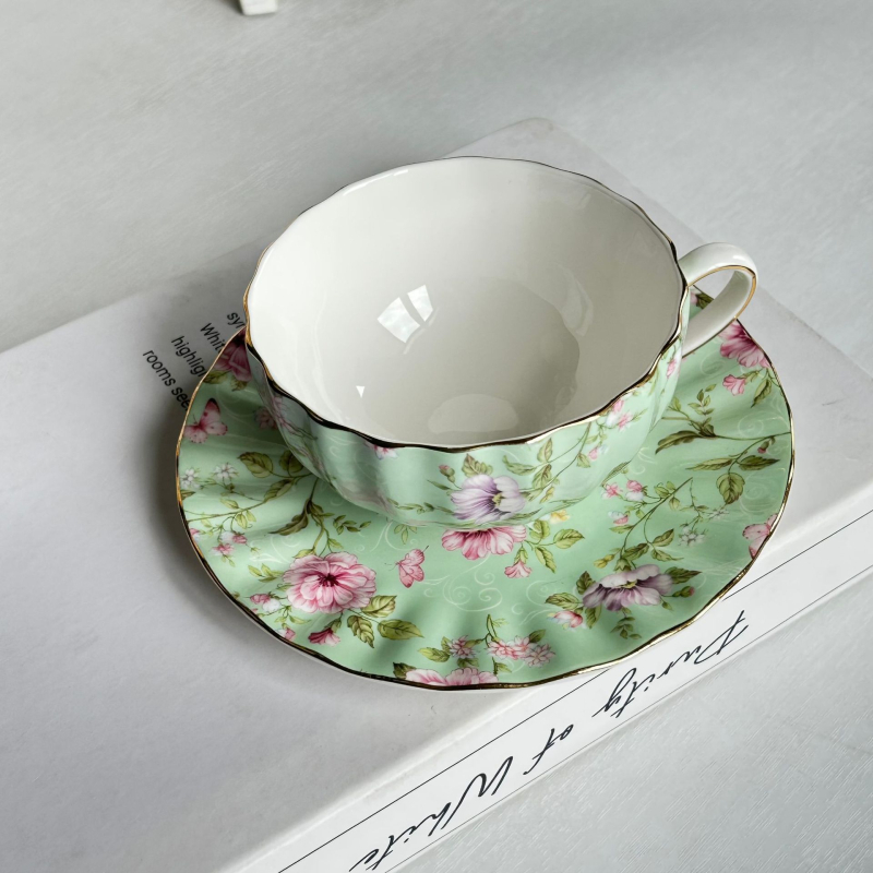 Ceainic ceramic în stil european cu bază de încălzire, pentru infuzat la mâna, potrivit pentru ceai cu lapte și ceaiuri florale