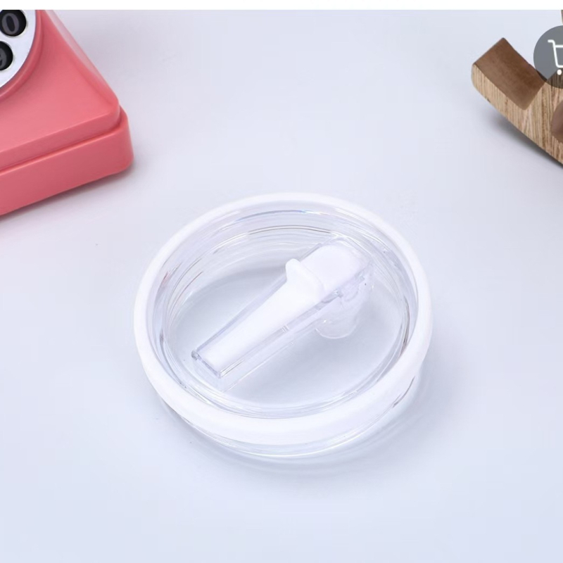 Capac pentru pahar de 40oz, sigilat, duză de pai pliabil, design minimalist, anti-scurgeri și anti-vărsare