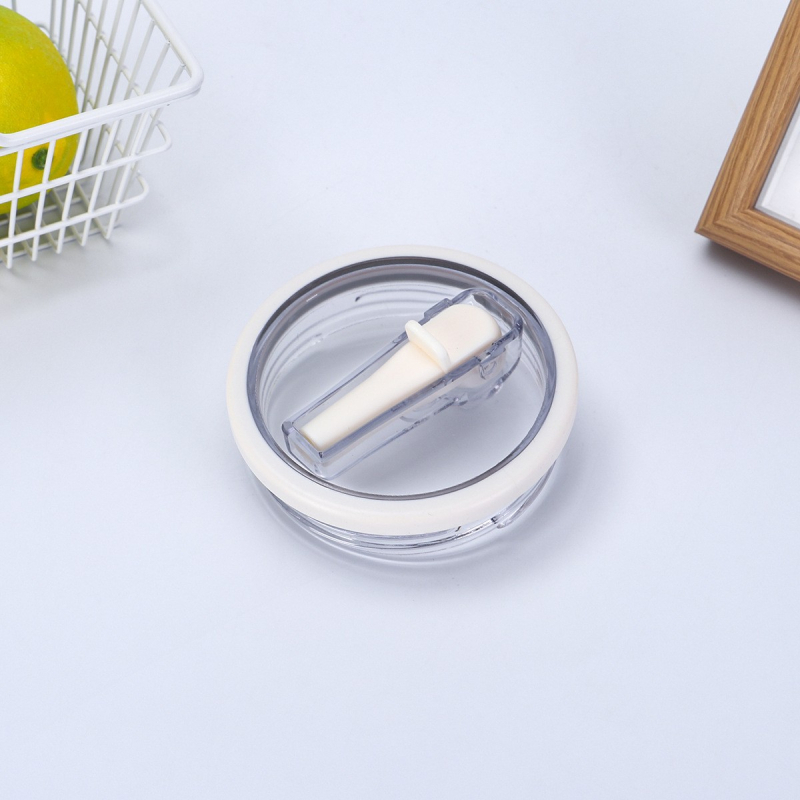 Capac pentru pahar de 40oz, sigilat, duză de pai pliabil, design minimalist, anti-scurgeri și anti-vărsare