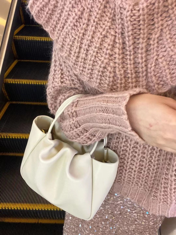 2025 modna torba u oblaku s plisama – mala ručna torba, podlaktica i ramena te crossbody za svakodnevnu upotrebu