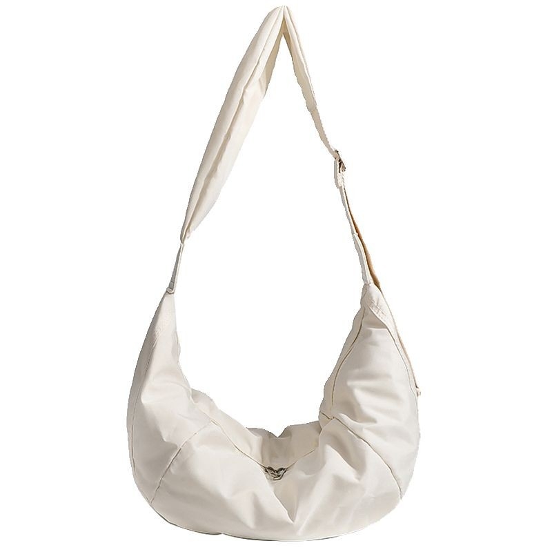 Unisex najlon torba preko ramena, korejskog stila, lagana, velika kapaciteta, novi model 2024