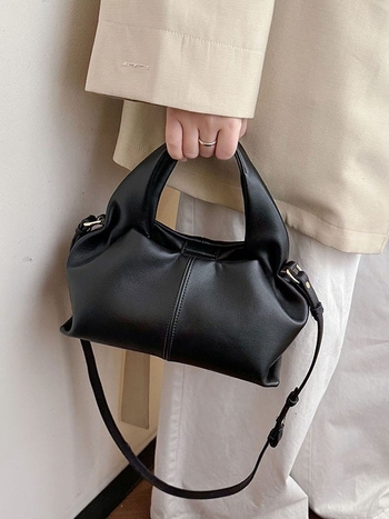Dizajnerska ženska torba, korejskog stila, plisirana torba s motivom oblaka, crossbody za svakodnevno nošenje, lagani luksuz