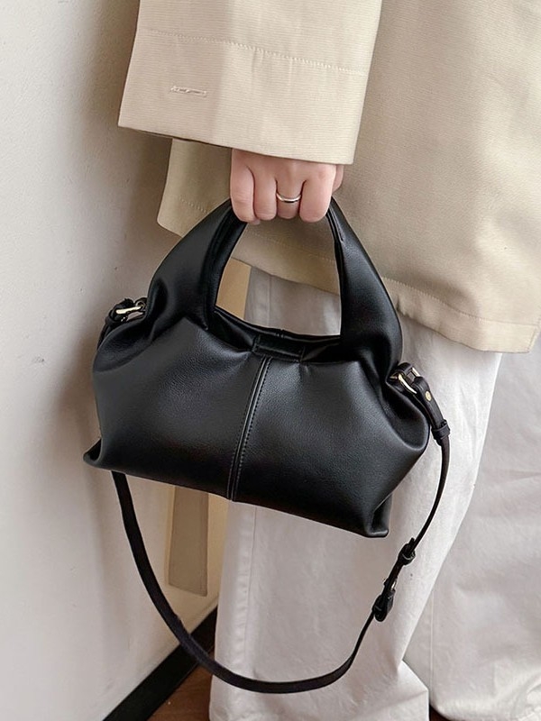 Dizajnerska ženska torba, korejskog stila, plisirana torba s motivom oblaka, crossbody za svakodnevno nošenje, lagani luksuz