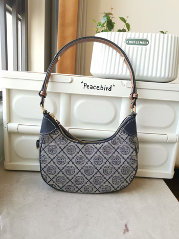Ženska vintage torbica u obliku mjeseca, šavovi dijamantnog uzorka, crossbody torba preko ramena