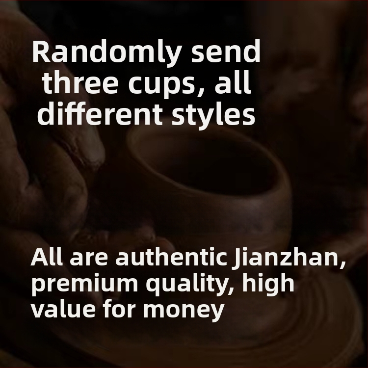 Autentická šálka na čaj Jianyang Jianzhan, pre osobné použitie, keramická šálka s glazúrou z pece, veľká veľkosť, unisex, jednorazová porcia