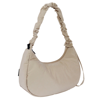 Prilagodljiva slatka torbica s plisama u obliku oblaka, crossbody torba preko ramena, kompaktna i elegantna za žene