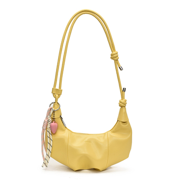 Ženska plisirana crossbody torba, ljeto 2025, moda, ležerni stil