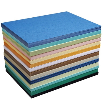 Hârtie de copertă cu textură de piele, A4, 230 g/m², pentru legarea contractelor și documentelor de licitație; copertă imprimabilă compatibilă cu A3