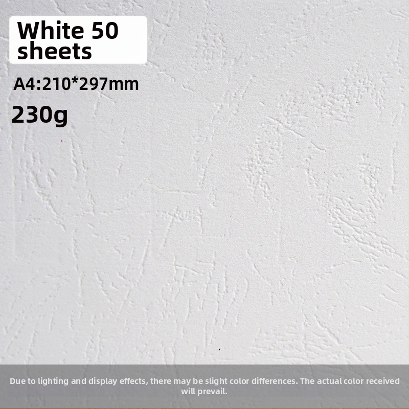 Hârtie de copertă cu textură de piele, A4, 230 g/m², pentru legarea contractelor și documentelor de licitație; copertă imprimabilă compatibilă cu A3