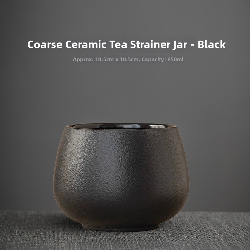 Recipient ceramic de înaltă calitate pentru resturi de ceai și apă, vas mare de birou pentru ceai, set Kung Fu ceai cu ceașcă de spălare a ceaiului.